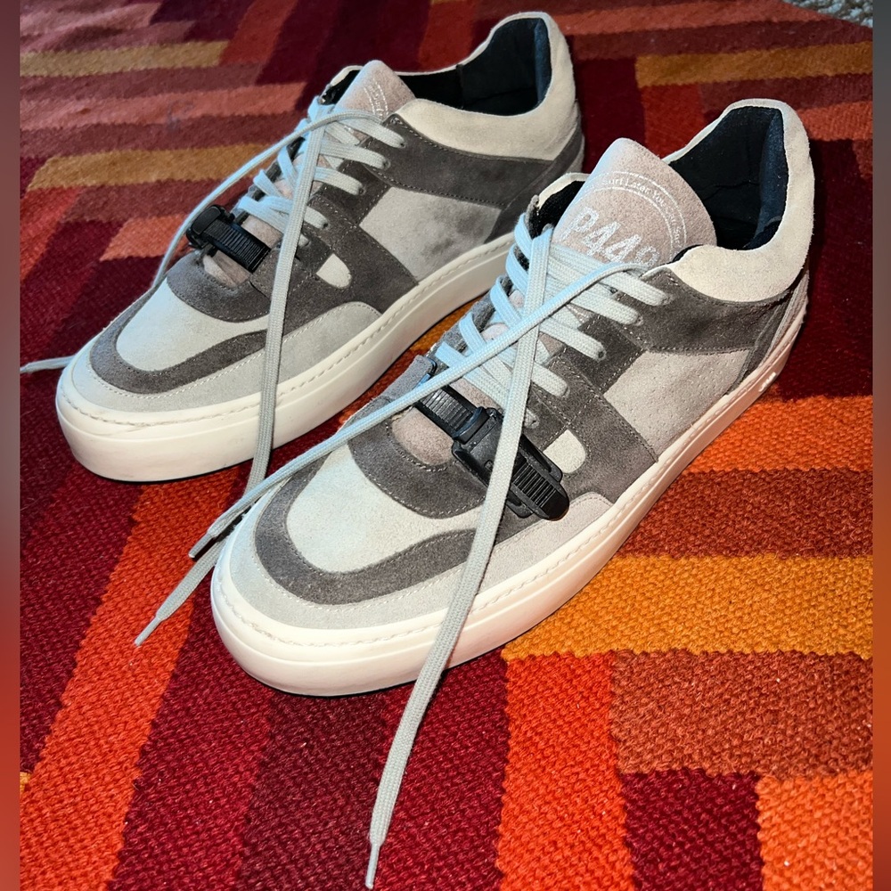 Men’s Like New P448 Suede Sneakers Size 45